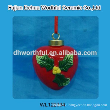 Popular ceramic hanging decoration for christmas